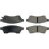 105.11000 by CENTRIC - Posi Quiet Ceramic Brake Pads with Shims and Hardware