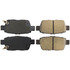 105.11030 by CENTRIC - Posi Quiet Ceramic Brake Pads with Shims and Hardware