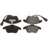 105.11070 by CENTRIC - Posi Quiet Ceramic Brake Pads with Shims and Hardware