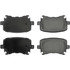 105.11080 by CENTRIC - Posi Quiet Ceramic Brake Pads with Shims and Hardware