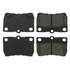 105.11131 by CENTRIC - Posi Quiet Ceramic Brake Pads with Shims and Hardware