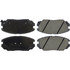 105.11250 by CENTRIC - Posi Quiet Ceramic Brake Pads with Shims and Hardware