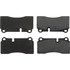 105.11550 by CENTRIC - Posi Quiet Ceramic Brake Pads with Shims and Hardware