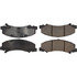 105.11590 by CENTRIC - Posi Quiet Ceramic Brake Pads with Shims and Hardware