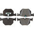 105.11700 by CENTRIC - Posi Quiet Ceramic Brake Pads with Shims and Hardware