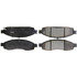 105.11830 by CENTRIC - Posi Quiet Ceramic Brake Pads with Shims and Hardware