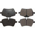 105.12040 by CENTRIC - Posi Quiet Ceramic Brake Pads with Shims and Hardware