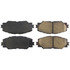 105.12100 by CENTRIC - Posi Quiet Ceramic Brake Pads with Shims and Hardware