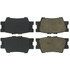 105.12121 by CENTRIC - Posi Quiet Ceramic Brake Pads with Shims and Hardware