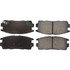 105.12750 by CENTRIC - Posi Quiet Ceramic Brake Pads with Shims and Hardware