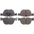 105.12940 by CENTRIC - Posi Quiet Ceramic Brake Pads with Shims and Hardware