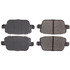 105.13141 by CENTRIC - Posi Quiet Ceramic Brake Pads with Shims and Hardware