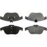 105.13410 by CENTRIC - Posi Quiet Ceramic Brake Pads with Shims and Hardware