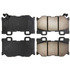 105.13470 by CENTRIC - Posi Quiet Ceramic Brake Pads with Shims and Hardware