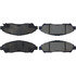 105.13781 by CENTRIC - Posi Quiet Ceramic Brake Pads with Shims