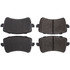 105.13861 by CENTRIC - Posi Quiet Ceramic Brake Pads with Shims and Hardware