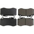 105.14200 by CENTRIC - Posi Quiet Ceramic Brake Pads with Shims and Hardware