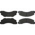 105.14140 by CENTRIC - Posi Quiet Ceramic Brake Pads with Shims and Hardware