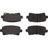 105.14302 by CENTRIC - Posi Quiet Ceramic Brake Pads with Shims and Hardware