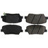 105.14320 by CENTRIC - Posi Quiet Ceramic Brake Pads with Shims and Hardware