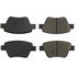 105.14560 by CENTRIC - Posi Quiet Ceramic Brake Pads with Shims and Hardware