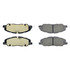 105.1463 by CENTRIC - Posi Quiet Ceramic Brake Pads with Shims and Hardware