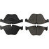 105.15050 by CENTRIC - Posi Quiet Ceramic Brake Pads with Shims and Hardware