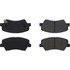 105.15430 by CENTRIC - Posi Quiet Ceramic Brake Pads with Shims and Hardware