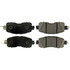 105.16500 by CENTRIC - Posi Quiet Ceramic Brake Pads with Shims and Hardware