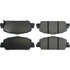 105.16540 by CENTRIC - Posi Quiet Ceramic Brake Pads with Shims and Hardware