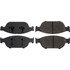 105.15490 by CENTRIC - Posi Quiet Ceramic Brake Pads with Shims and Hardware