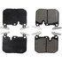 105.16090 by CENTRIC - Posi Quiet Ceramic Brake Pads with Shims and Hardware