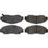 105.16080 by CENTRIC - Posi Quiet Ceramic Brake Pads with Shims and Hardware