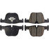 Centric 105.16100 Disc Brake Pad Set Posi Quiet Ceramic Brake Pads with Shims and Hardware