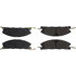 105.16111 by CENTRIC - Posi Quiet Ceramic Brake Pads with Shims and Hardware