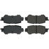 105.16240 by CENTRIC - Posi Quiet Ceramic Brake Pads with Shims and Hardware