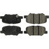 105.16791 by CENTRIC - Posi Quiet Ceramic Brake Pads with Shims and Hardware