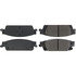 105.17070 by CENTRIC - Posi Quiet Ceramic Brake Pads with Shims and Hardware