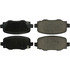 105.17340 by CENTRIC - Posi Quiet Ceramic Brake Pads with Hardware