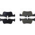 105.17620 by CENTRIC - Posi Quiet Ceramic Brake Pads with Shims