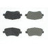 102.14350 by CENTRIC - C-Tek Semi-Metallic Brake Pads with Shims