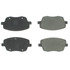 102.14370 by CENTRIC - C-Tek Semi-Metallic Brake Pads with Shims