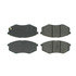 102.14470 by CENTRIC - C-Tek Semi-Metallic Brake Pads with Shims