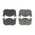 102.14580 by CENTRIC - C-Tek Semi-Metallic Brake Pads with Shims