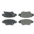 102.14610 by CENTRIC - C-Tek Semi-Metallic Brake Pads with Shims