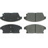 102.14670 by CENTRIC - C-Tek Semi-Metallic Brake Pads with Shims