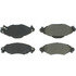 102.1475 by CENTRIC - C-Tek Semi-Metallic Brake Pads with Shims