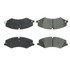 102.14790 by CENTRIC - C-Tek Semi-Metallic Brake Pads with Shims