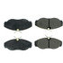 102.15000 by CENTRIC - C-Tek Semi-Metallic Brake Pads with Shims