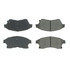 102.15220 by CENTRIC - C-Tek Semi-Metallic Brake Pads with Shims